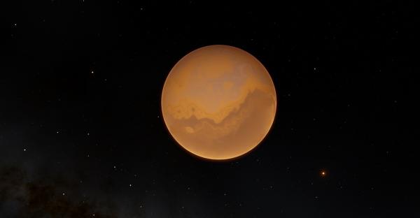 Microjovian -Regulus red dwarf